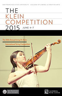 2015 Klein Competition Program